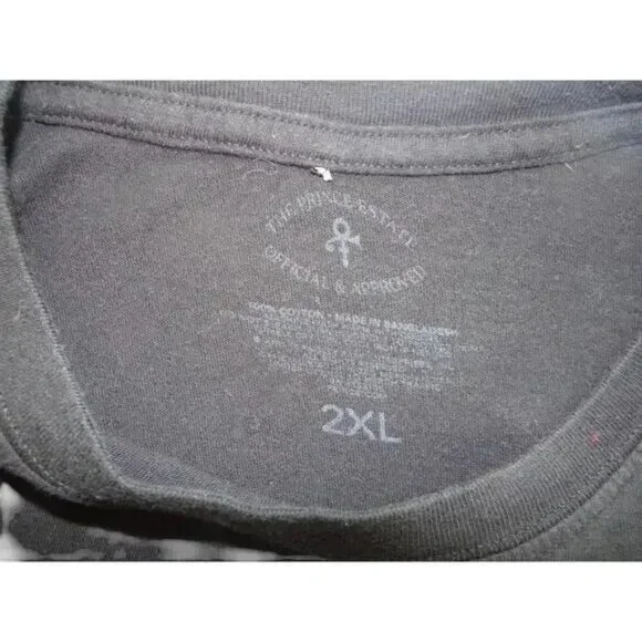 Prince Purple Rain Black Crewneck Top - Picture 7 of 7